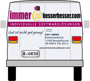 domain am lieferwagen